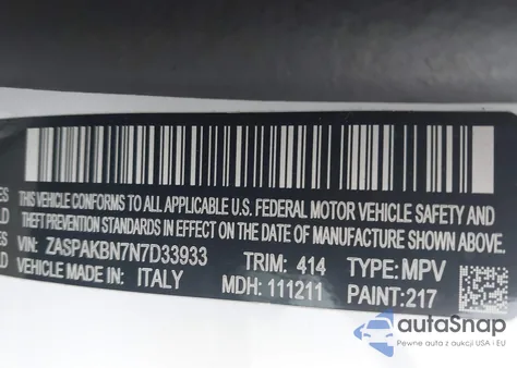 2022 Alfa Romeo Stelvio Ti Awd z USA, uszkodzony, nr VIN ZASPAKBN7N7D33933